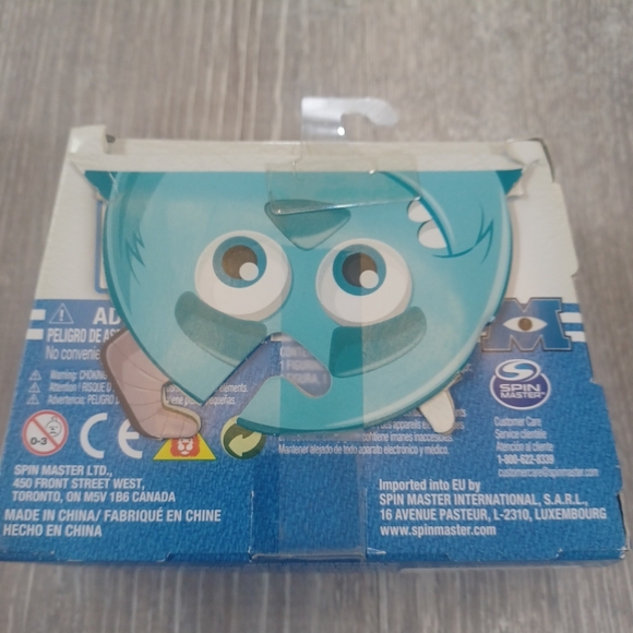 Monsters University Sulley Roll-A-Scare Toy - Blue Collectible New In Box - Picture 2 of 4